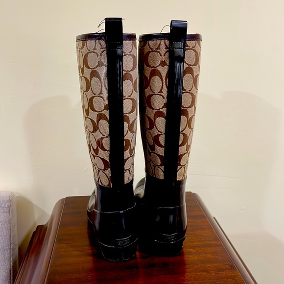 Coach Rain Boots - Picture 2 of 2